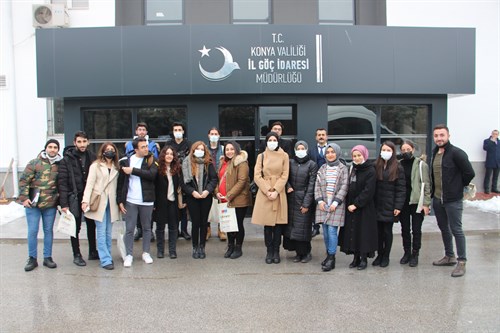 Necmettin Erbakan Üniversitesi Uluslararası İlişkiler Bölümü Öğrencileri Tarafından Kurumumuz Ziyaret Edildi