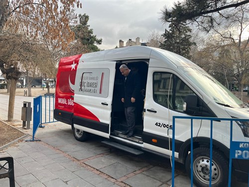 İl Müdürümüz Özkan YÜCEKAYA Mobil Araçları Ziyaret Etti